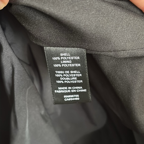 Rebecca Taylor Sleeveless Taffeta Black Tulip Ruffle Dress Size 4 - Picture 11 of 11